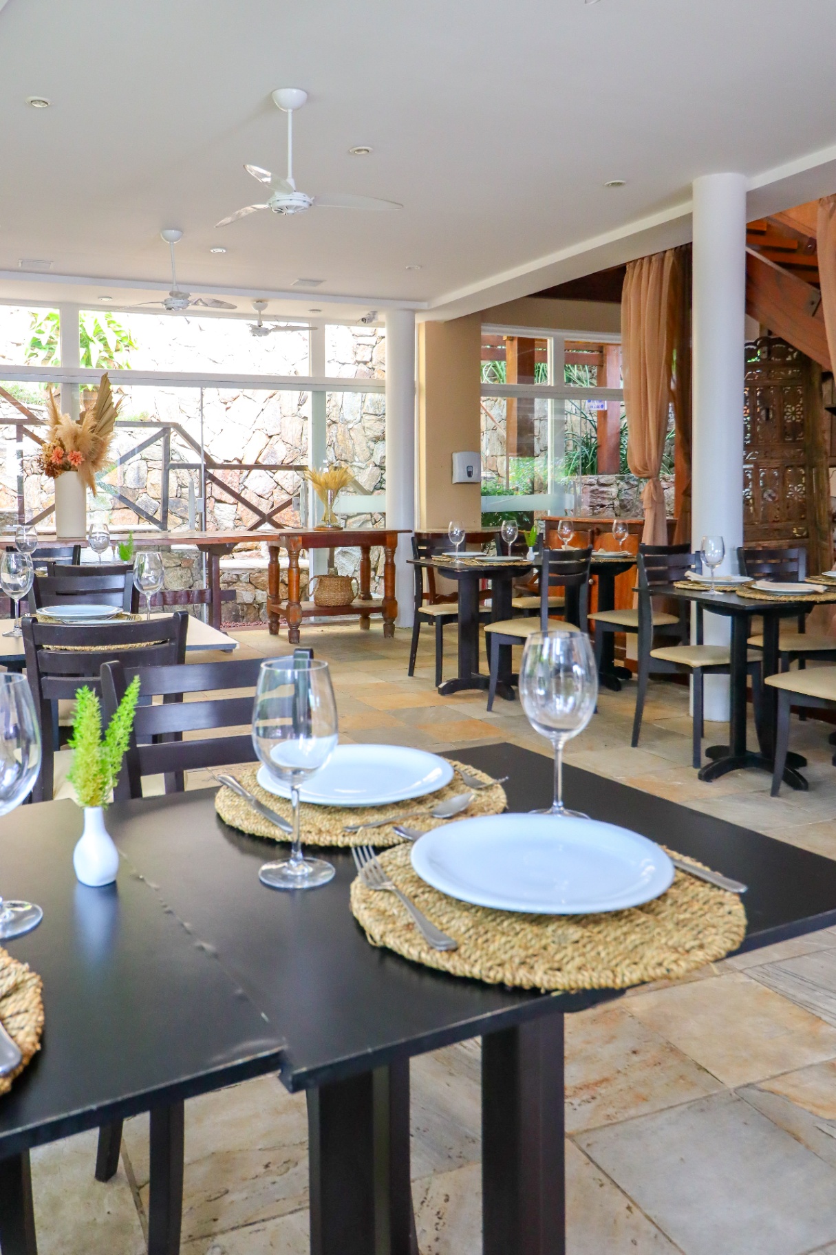 Sobremesa servida no Restaurante Bahiamarela em Búzios